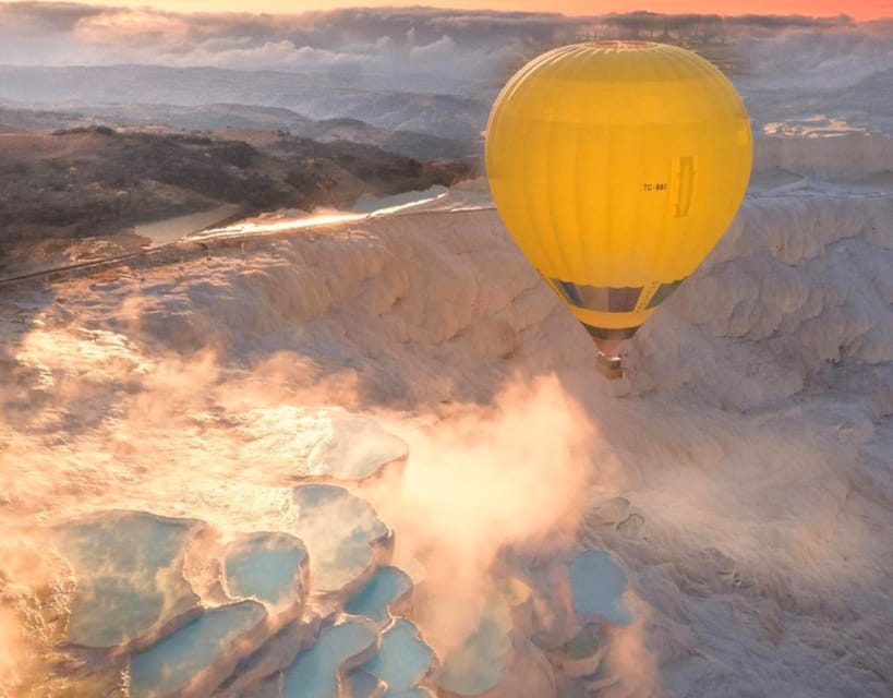 From Marmaris: Pamukkale Balloon Flight Day Trip with Lunch - Exploring the Cotton Castle and Cleopatra’s Pool