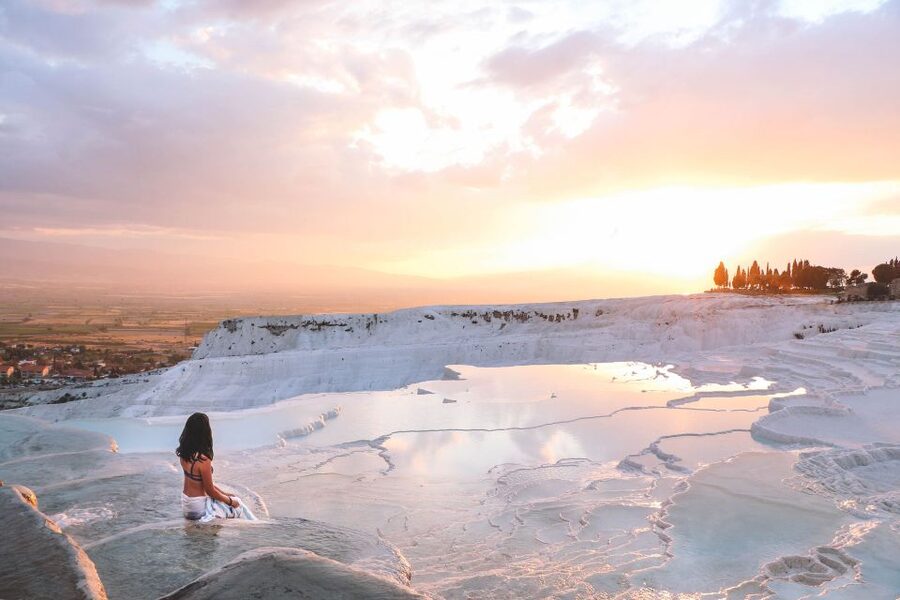 From Marmaris: Pamukkale Evening Tour with Transfer & Dinner - Key points before you book