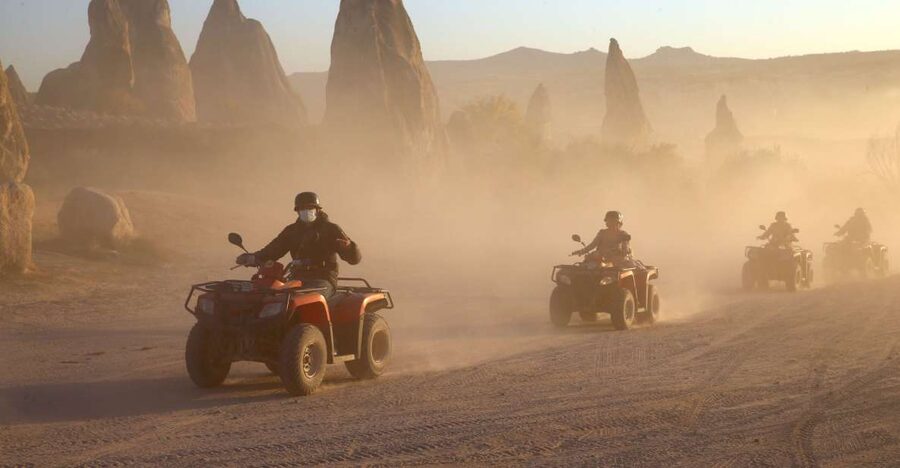 From Ürgüp/Göreme: Cappadocia Sunrise or Sunset Quad Tour - Safety instruction before you start the engine