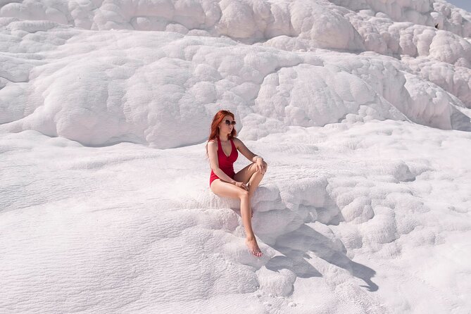 Full-Day Tour to Pamukkale From Marmaris w/ Breakfast & Lunch - Three hours at the white terraces