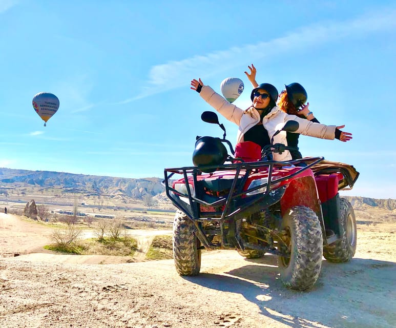 Göreme: Cappadocia Sunset ATV Tour - Love Valley and the limits of the advertised route