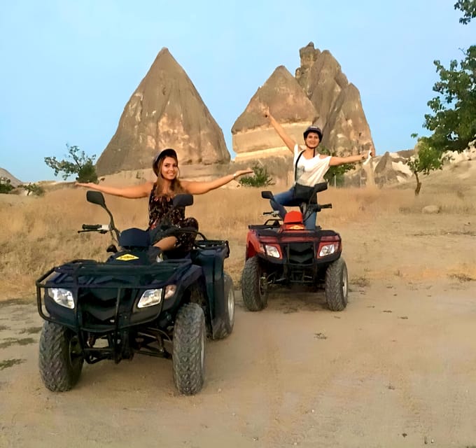 Göreme: Cappadocia Sunset ATV Tour - Kızılçukur Valley at sunset