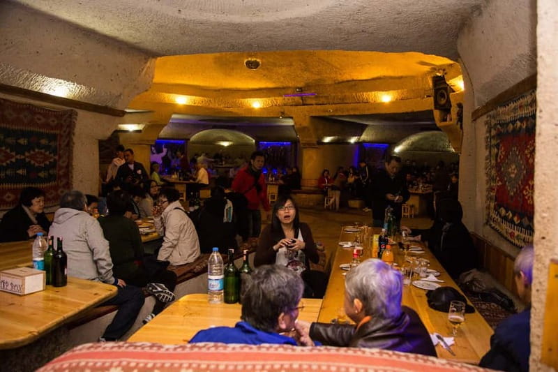 Göreme: Dinner and Folk Show at a Cave Restaurant - Belly dancing and joining the performance