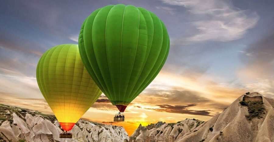 Göreme: Sunrise Hot Air Balloon Flight Over Cappadocia - Before takeoff: pickup, coffee, and the balloon inflation