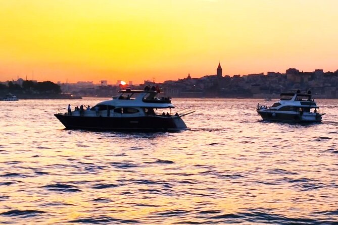 Guided Bosphorus Sunset Cruise on Luxurious Yacht - Small Group Cruise - Dolmabahçe and the European shore