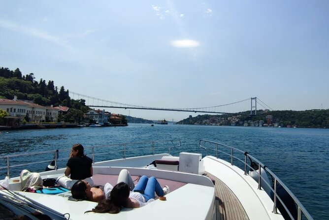 Half Day Bosphorus Cruise with Stopover on Asian Side - The first Bosphorus Bridge and the city’s changing scale