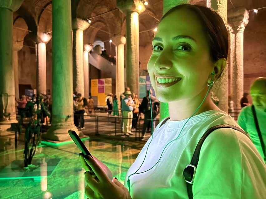 Istanbul: Basilica Cistern Fast-Track Entry and Audio Guide - How the audio guide works in practice