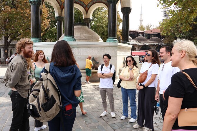 Istanbul: Blue Mosque, Hagia Sophia & Sultanahmet Tour - Entering the Blue Mosque respectfully
