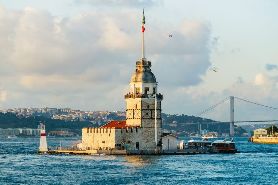 Istanbul: Bosphorus Cruise w/Audio Guide and Sunset Option - Dolmabahçe Palace and the imperial waterfront