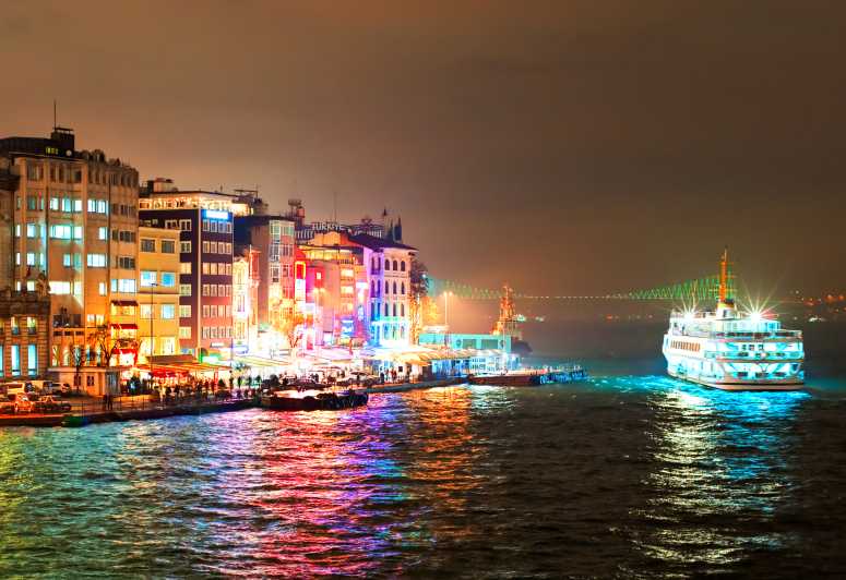 Istanbul: Bosphorus Dinner Cruise Incl. Drinks with Transfer - Key points at a glance