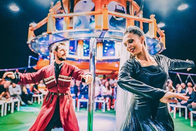 Istanbul: Bosphorus Dinner Cruise with Turkish Night Show - Dinner from spicy starters to grilled mains