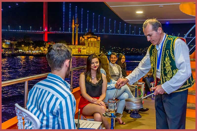 Istanbul: Bosphorus Night Dinner Cruise with Private Table - From Dolmabahçe to the first bridge