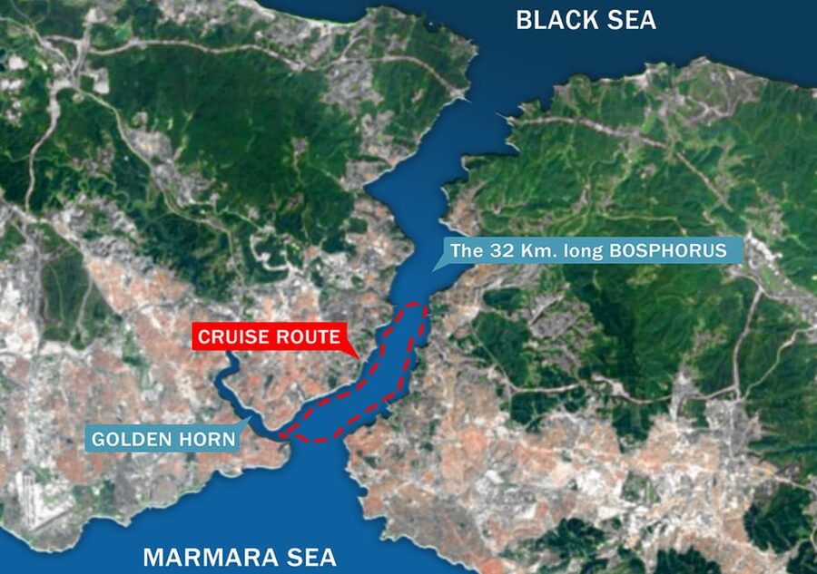 Istanbul: Bosphorus Sightseeing Cruise with Sunset Option - The views from the upper deck