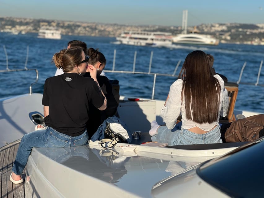 Istanbul: Bosphorus Sunset Cruise on a Luxury Yacht - Boarding at Kabatas and settling onto the yacht