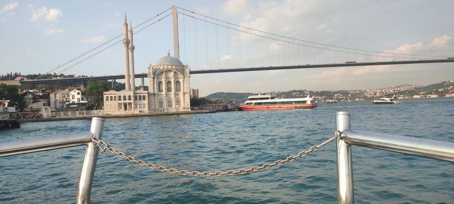 Istanbul: Bosphorus Sunset Cruise on Yacht with Live Guide - Snacks, drinks, and the onboard mood