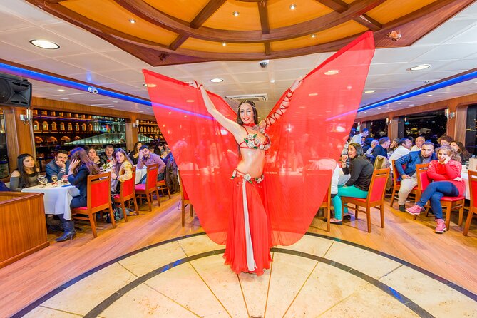 ISTANBUL: Dinner Cruise On The Bosphorus with Turkish night show - Rumeli Fortress and the northern stretch