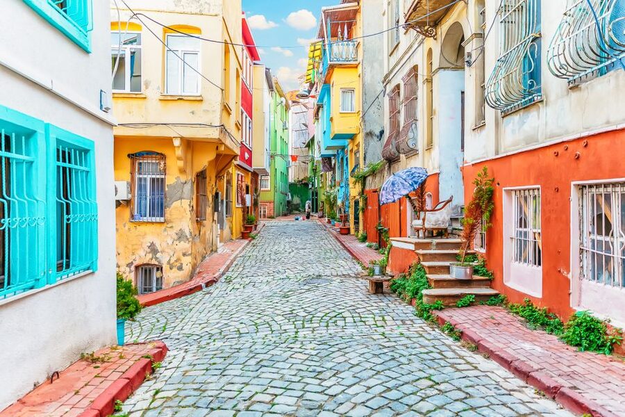 Istanbul: Fener, Balat, Old Greek and Jewish Quarter Tour - Fener’s colored houses, stairs, and old schools
