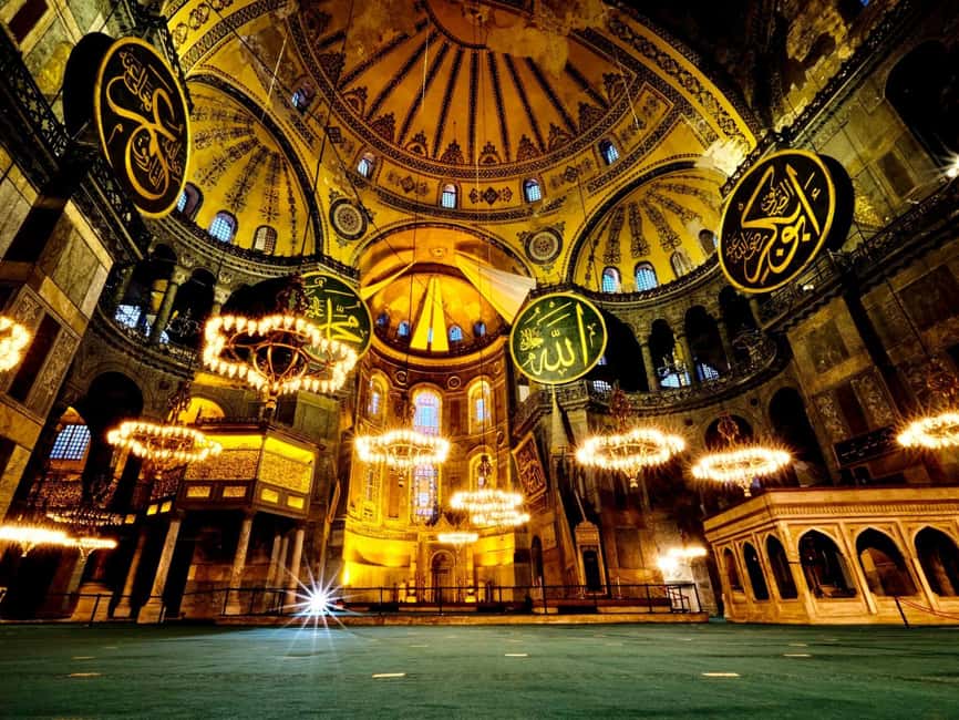 Istanbul: Hagia Sophia Skip-the-Line Ticket with Audio Tour - Inside the mosque: what the visit includes