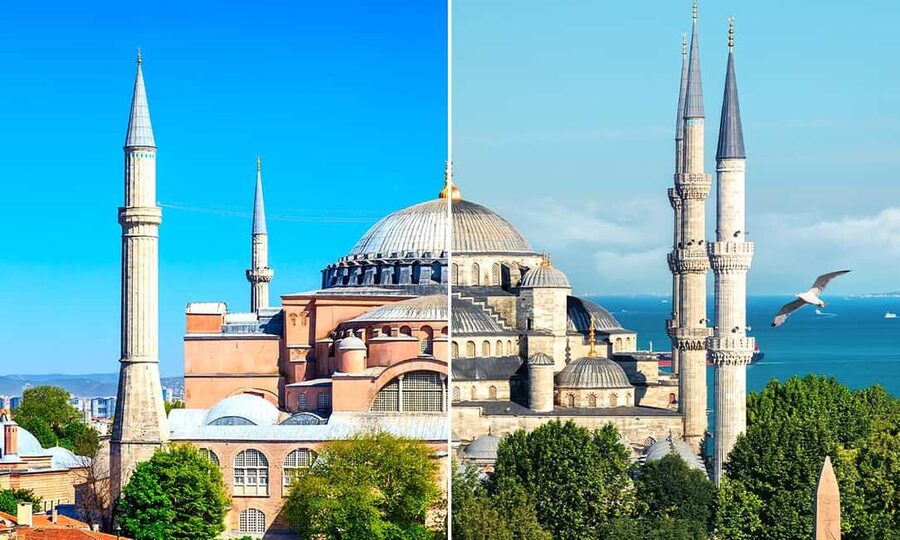 Istanbul: Hagia Sophia Ticket with Audio Guide & Blue Mosque - Hagia Sophia entry and the upper gallery