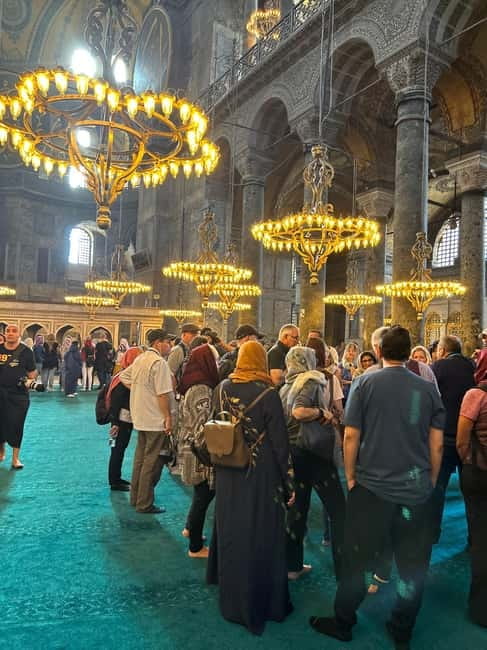 Istanbul: Hagia Sophia Ticket with Audio Guide & Blue Mosque - The Blue Mosque across Sultanahmet Square