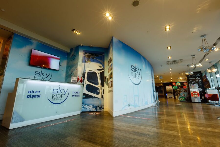 Istanbul: Sapphire Observation Deck Entrance - Getting to the deck through 4.Levent