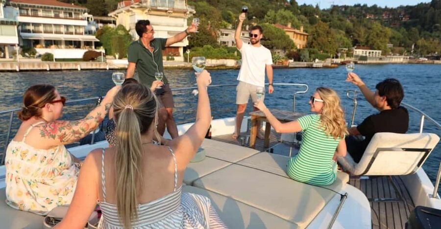 Istanbul: Small Group Yacht Tour with Unlimited Wine - Booking details worth knowing