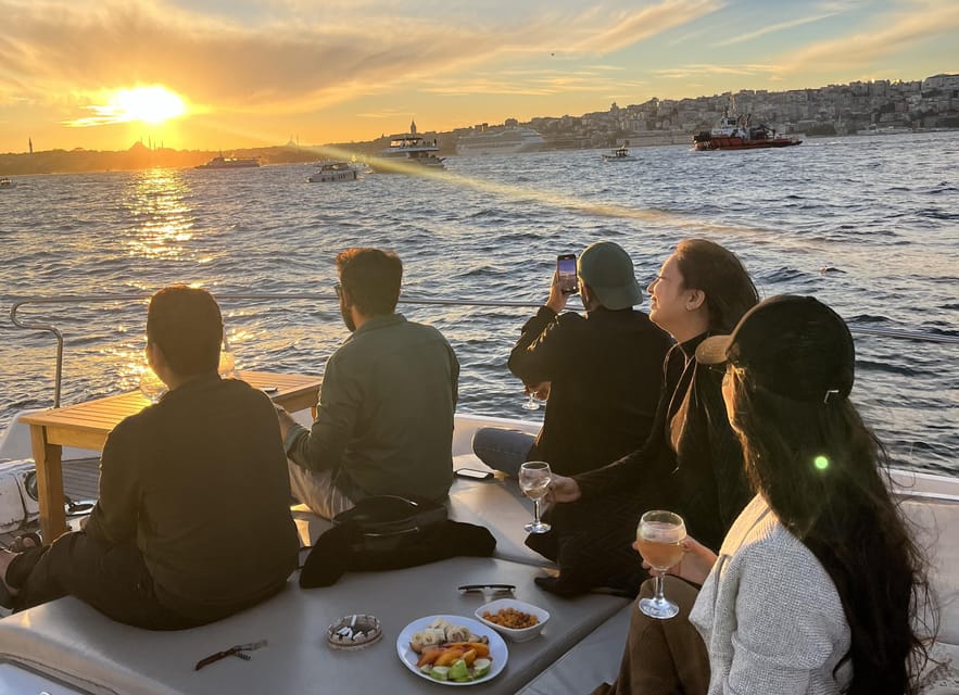 Istanbul: Small Group Yacht Tour with Unlimited Wine - Crossing to Asia beneath the Bosphorus Bridge
