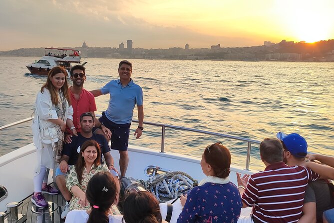 Istanbul Sunset Cruise on Luxury Yacht - Guided Group Cruise - What is served aboard the yacht