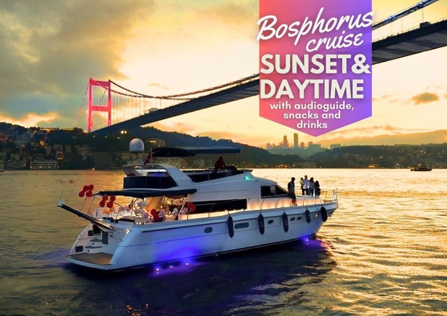 Istanbul: Sunset or Day Small-Group Yacht Cruise with Snacks - Dolmabahce Palace and Mosque: an impressive opening