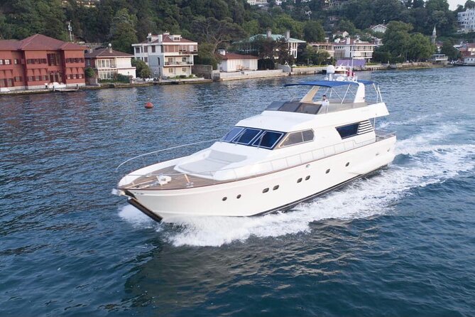 Istanbul Sunset Yacht Cruise on the Bosphorus with Transfers - Galatasaray Island and the northern landmarks
