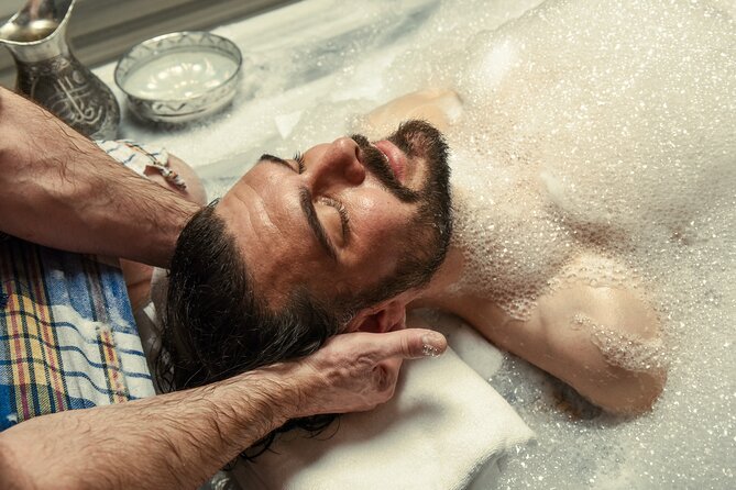 Istanbul Turkish Bath in Ottoman Style at Hammam with Drinks - The scrub, soap, and famous foam treatment