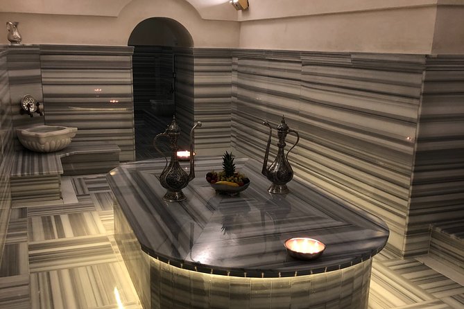 Istanbul Turkish Bath in Ottoman Style at Hammam with Drinks - Optional massage choices after the bath