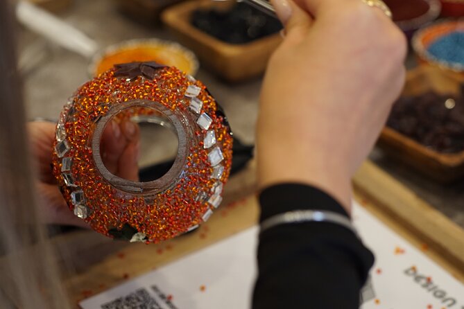 Istanbul: Turkish Mosaic Lamp Workshop in Galata – All Included - Tea, Turkish delight, and the pace of the room