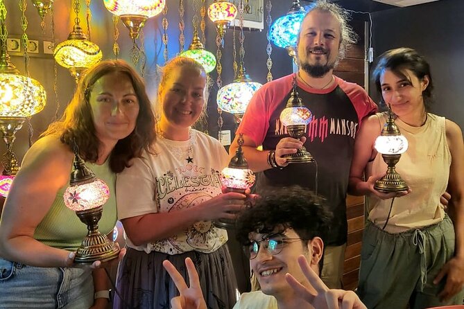 Istanbul: Turkish Mosaic Lamp Workshop in Galata – All Included - Finishing, packing, and carrying the lamp home
