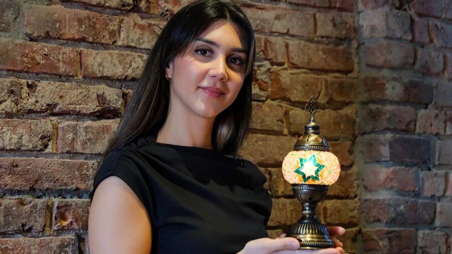 Istanbul: Turkish Mosaic Lamp Workshop with Bosphorus View - The opening presentation and lamp-making lesson