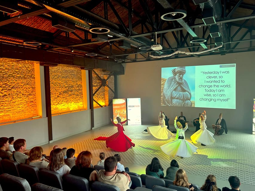 Istanbul: Whirling Dervish Ceremony next to Hagia Sophia - A Small Tea or Sherbet at the End