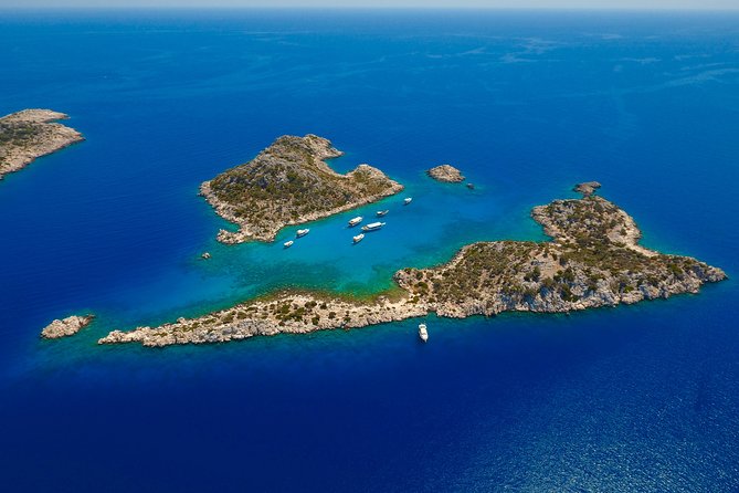Kas: Kekova Island Sunken City & Historical Sites Boat Tour - İnönü Bay starts the swimming day
