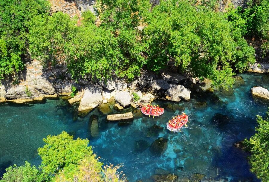 Köprülü Canyon Antalya: Whitewater Rafting Trip - What the 15-kilometer route feels like