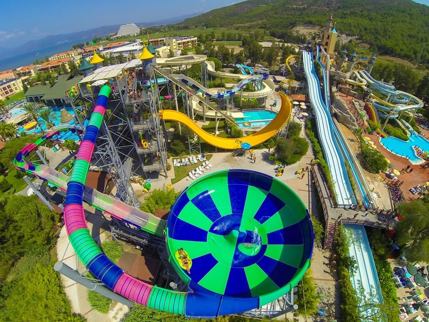 Kusadasi: Aqua Fantasy Waterpark Entrance Ticket - The big rides: Black Hole, Space Bowl, and X-Treme