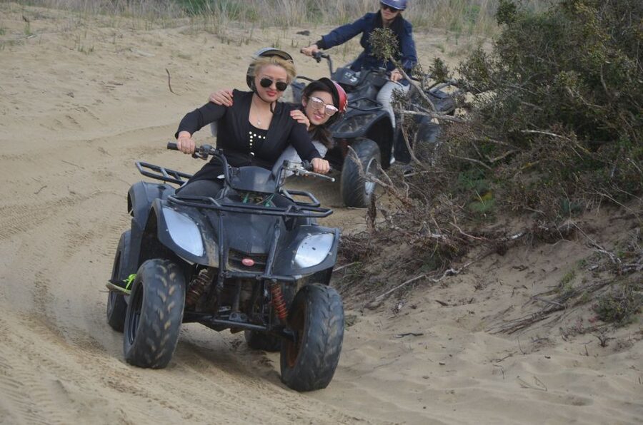 Kusadasi: Guided Quad Biking Tour - Pamucak Beach, swimming, and a sandy ride