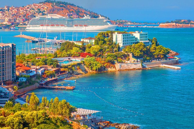 Kusadasi & National Park Boat Tours with Lunch and Transfer - What the swimming stops are really like