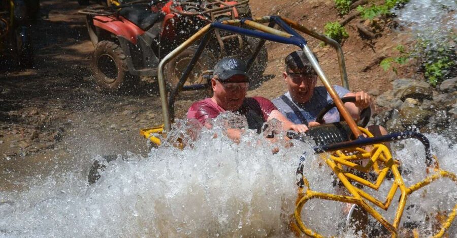 Marmaris: Buggy Safari with Water Fight & Transfer - The safety briefing and demo ride
