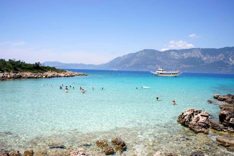 Marmaris: Cleopatra Island Boat Trip with Lunch and Drinks - Key points at a glance