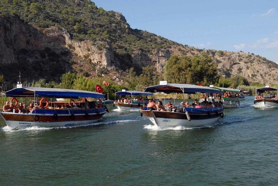 Marmaris: Dalyan Cruise, Turtle Beach & Mud Baths with Lunch - Lunch on the Boat, with Drinks Extra