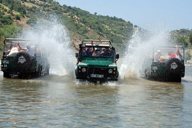 Marmaris Jeep Safari Tour With Waterfall and Water Fights - Meeting your jeep above Marmaris