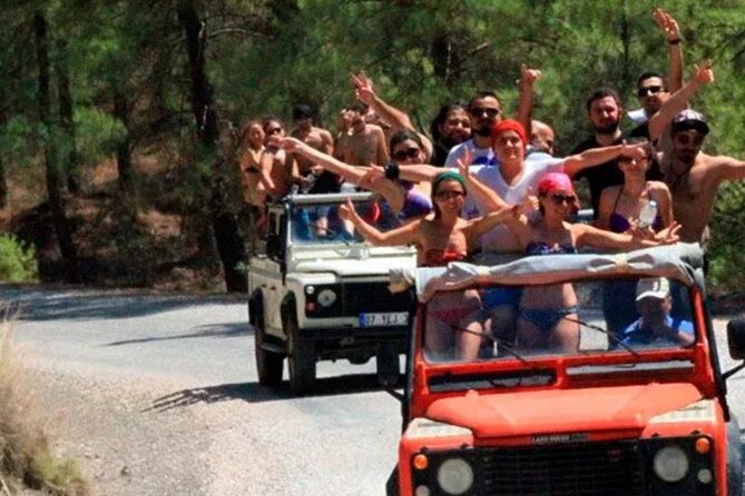 Marmaris Jeep Safari Tour With Waterfall and Water Fights - Turgut Waterfall: pleasant, cold, and not enormous