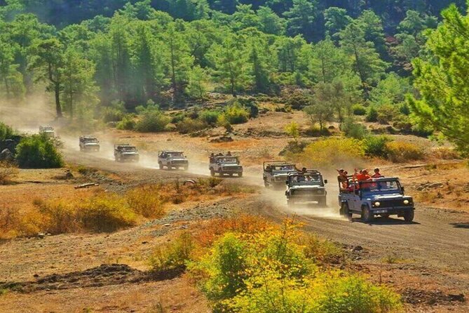 Marmaris Jeep Safari Tour With Waterfall and Water Fights - Jesus Beach and the walk into the sea