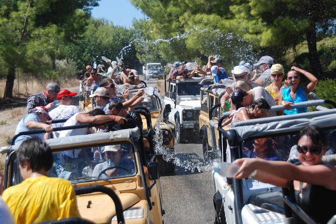 Marmaris Jeep Safari Tour With Waterfall and Water Fights - Price, extras, and the real value