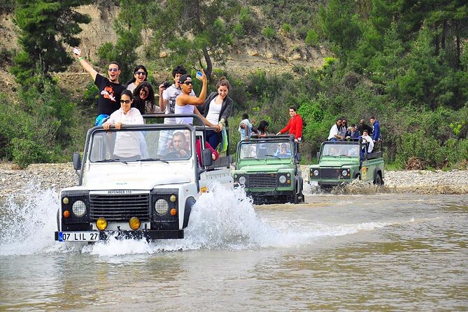 Marmaris Jeep Safari Tour With Waterfall and Water Fights - The muddy tracks and famous water fight