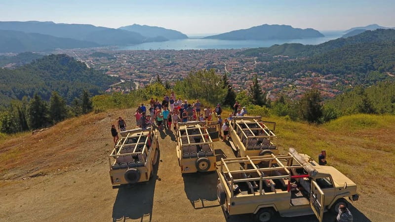 Marmaris: Jeep Safari, Turgut Waterfall, Jesus Beach w/Lunch - Marmaris From the Back of an Open Jeep